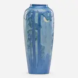 Sadie Irvine for Newcomb College Pottery, Scenic vase