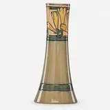 Tall early vase by Marie de Hoa LeBlanc for Newcomb College Pottery, sold Sep 2018