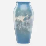 Edward T. Hurley for Rookwood Pottery, Scenic Vellum vase