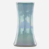 Scenic Vellum vase (Uncrazed) by Elizabeth McDermott for Rookwood Pottery, sold Sep 2018