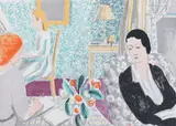 Vanessa Bell, The Schoolroom, lithograph