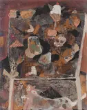 John Byrne, Sundae, oil on panel