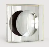 Hohlspiegelobjekt by Adolf Luther, 1970, Hohlspiegel im Plexiglaskasten, sold Jun 2010