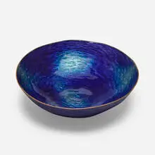 Paolo De Poli, Bowl, c. 1955, enameled copper