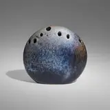 Sasso vase by Renato Bassoli, c. 1960, glazed ceramic, sold Dec 2023