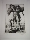 Sir David Young Cameron, A collection of fifteen etchings including examples by David Young Cameron, William Lee Hankey, William E. C. Morgan, Kenneth Steel, Charles Frederick Tunnicliffe, William Washington, Geoffrey H. Wedgwood and others, all signed in pencil