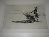 Sir William Russell Flint, Ra, Prws, A collection of fifteen etchings, including examples by William Russell Flint, Willim Strang, Robert S. Austin, G. Gascoyne, Oliver Hall, Frederick Marriot, James Cadenhead, William E. C. Morgan and others, all signed in pencil
