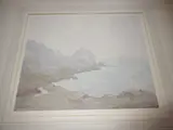 Robert Clauston Young, A Winter Seascape, watercolour