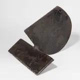 Michael Croissant, Kopf und Schulter, 1982, Bronze, dunkelbraun patiniert. Höhe: 36,8 cm (14 ½ in.)