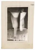 Ohne Titel. 1970er - 1980er Jahre by Miroslav Tichý, Vintage. Silbergelatineabzug. Unikat, sold May 2011