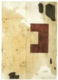 Werkzeichnung by Franz Erhard Walther, 1969, Beidseitige Zeichnung: jeweils Aquarell, Öl und Bleistift. Auf liniertem Papier, sold Dec 2012
