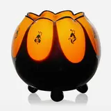 Footed Tango bowl by Dagobert Peche for Loetz, Austria, sold Sep 2018