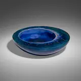 Sasso centerpiece by Renato Bassoli, c. 1957, glazed ceramic, sold Dec 2023