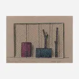 Drawing for Tree C7 by Andrea Branzi, 2011, felt tip marker, pastel, and gouache on paper, sold Dec 2023