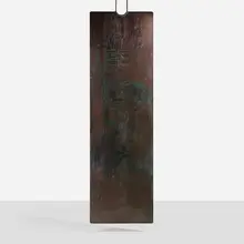 Harry Bertoia, Untitled (Monumental Gong), c. 1975, hand-formed and welded bronze