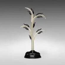 Rare Primavera Pianta (plant) by Ercole Barovier, 1929-1930, primavera glass with applied glass details, sold Dec 2023