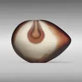 Alfredo Barbini, Rare Vetro Pesante Sasso vase, 1962, wheel-carved glass