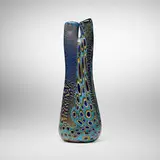 Aldo Nason, Vase from the Yokohama series, c. 1958, glass with metallic inclusions and murrine