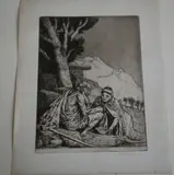 A collection of nineteen etchings for Rudyard Kipling's short stories by Ra Rpe William Strang, all signed in pencil 'Wm Strang' in the margins, sold Feb 2015