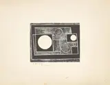 Five circles by Ben Nicholson, 1934, Holzschnitt auf Papier, sold Oct 2022