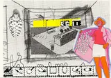 Filmverführung by Sigmar Polke, 1998, Farbserigrafie auf Papier, sold Jan 2023