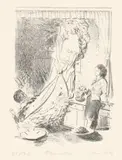 Fremder by Neo Rauch, 2006, Lithographie auf Velin, sold Jun 2015