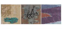 Ohne Titel by Per Kirkeby, 1994, 3 Holzschnitte, jeweils auf Papier, sold Jan 2022