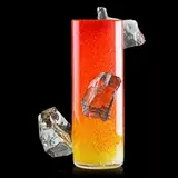 Jerusalem Cylinder (Orange and Yellow) by Dale Chihuly, sold May 2018