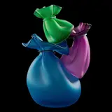 John Littleton and Kate Vogel, Acro Bag sculpture