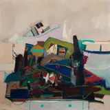 Unloading the boats by Leon Francesco Morrocco Arsa, oil on board, sold Feb 2015