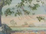 The Ash Tree Bough by Sir William Oliphant Hutchison Prsa Rp, oil on canvas, offered Feb 2015