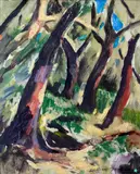 William Frater, Australian Landscape, oil on board