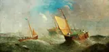 'Wreck off Ostend' by W. C. Rolff, oil on canvas, sold Sep 2015