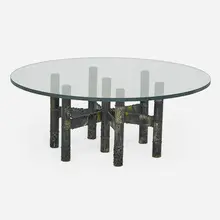 Coffee table by Paul Evans, sold May 2018