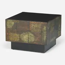 Patchwork occasional table (PE 31) by Paul Evans, sold May 2018