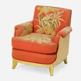 Armchair from the Grand Salon of the SS Normandie by Jean-Maurice Rothschild and Emile Gaudissard, France, sold May 2018