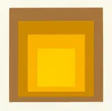 Aus: „Hommage au Carré by Josef Albers, 1964, Farbserigraphie auf einem gefalteten Bogen Papier, sold Dec 2016