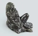 Badende Variante II by Waldemar Grzimek, 1975, Bronze mit schwarzer Patina. Höhe: 29,5 cm (11 ⅝ in.), sold May 2014
