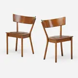 Kay Fisker, Pair of side chairs, Denmark