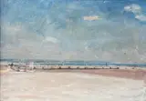 Dymchurch by 20th Century School, oil on panel, sold Sep 2015