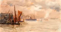 Blackwall, by Herbert Marshall, sold Sep 2015