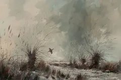 Colin W. Burns, Pheasants in the snow