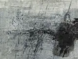Ohne Titel by Karl Fred Dahmen, 1958, Tempera und Öl auf festem Papier, sold Nov 2014