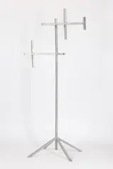 Antenne (Kleiderständer) - 5 by Michael Sailstorfer, 2010, Aluminium, sold Sep 2026