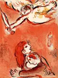 Verve, Vol. X, Nos 37 et 38“ (Marc Chagall: Dessins pour la Bible). by Marc Chagall, 1960, Buch mit 25 Farblithographien (einschließlich Umschlaglithographie) und 23 Lithographien, sold May 2008