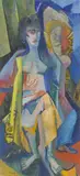 Ohne Titel (Portrait) by Bruno Krauskopf, Öl auf Leinwand, sold May 2026