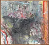 air in the air by Henning Strassburger, 2011, Öl auf Leinwand, sold Jan 2026