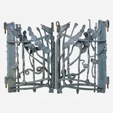 Eden gate by Albert Paley, sold May 2018