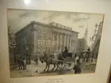 Goldsmith's Hall from the Post Office Yard signed lower left,en grisaille ,21 x 32cm, together with eighteen further illustrations of London by the same hand, all used in the book "Textile London Its Records and Associations", a copy of the book also accompanies the lot. by jnr. William Luker, sold Sep 2015