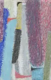 Ohne Titel by Max Ackermann, 1958, Pastell auf Bütten, sold Jun 2024